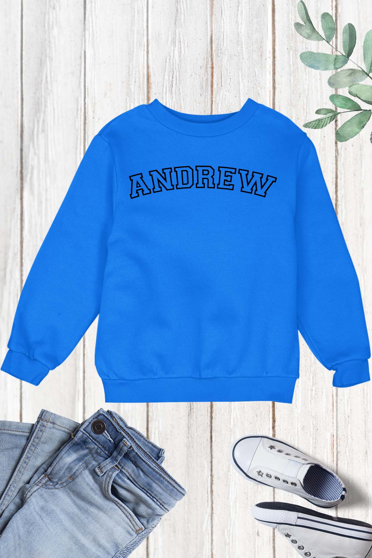 Custom Name Youth Sweatshirt