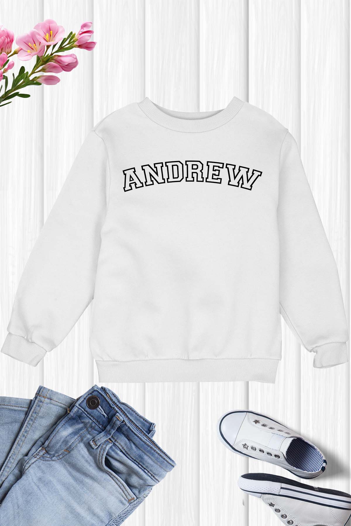 Custom Name Youth Sweatshirt