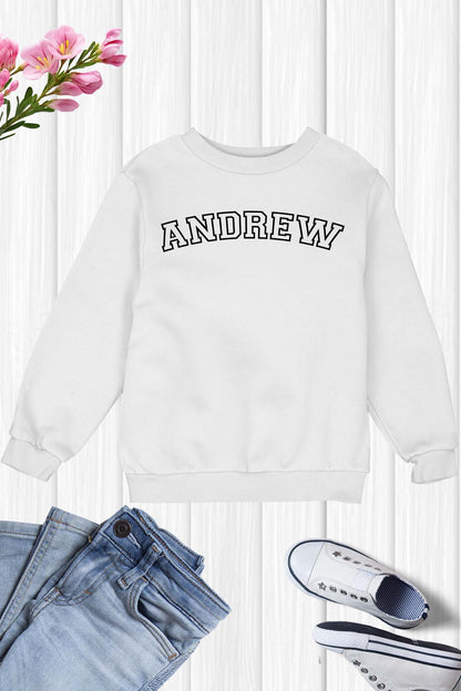 Custom Name Youth Sweatshirt