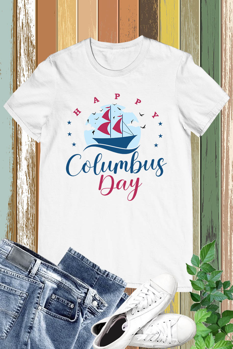 Columbus Day Tees Gift