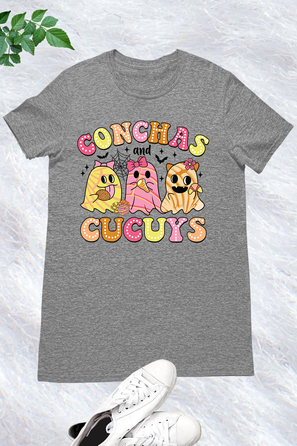 Conchas and Cucuys Ghost Halloween Shirt