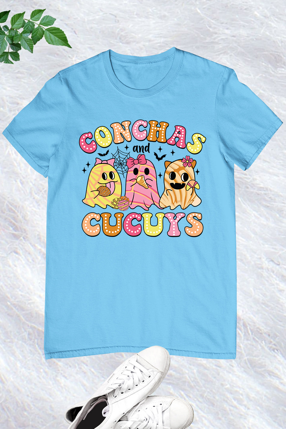 Conchas and Cucuys Ghost Halloween Shirt