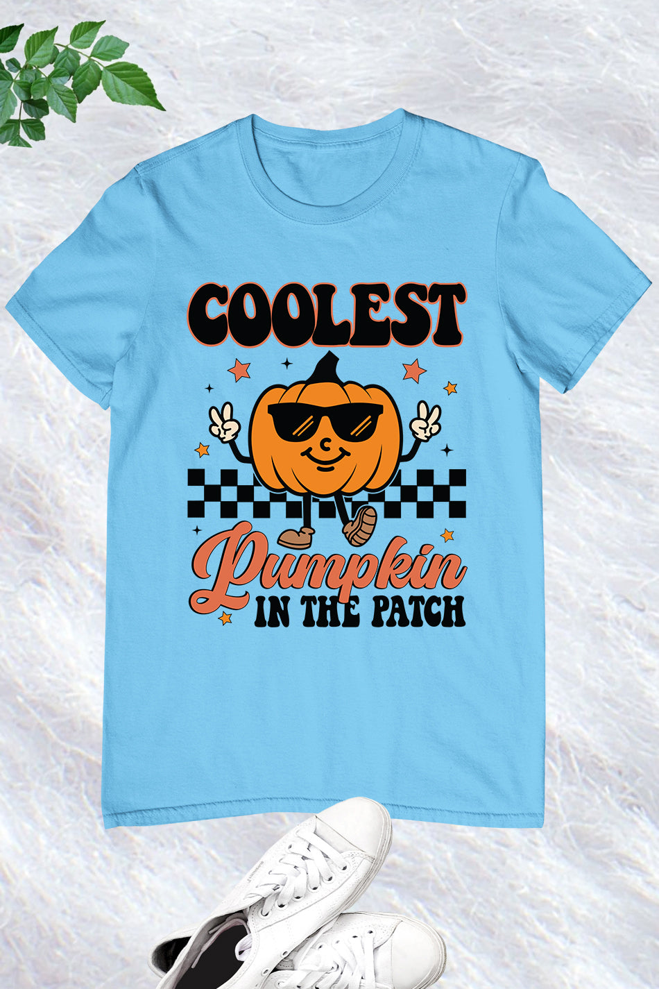 Coolest Pumpkin in The Patch Retro Halloween Boy Shirt