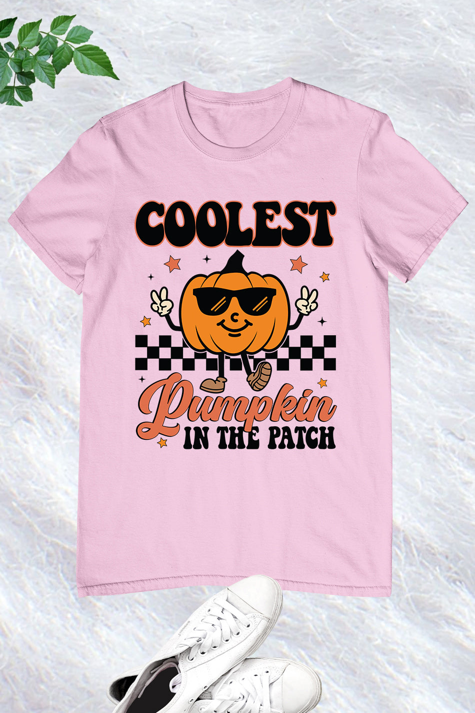 Coolest Pumpkin in The Patch Retro Halloween Boy Shirt