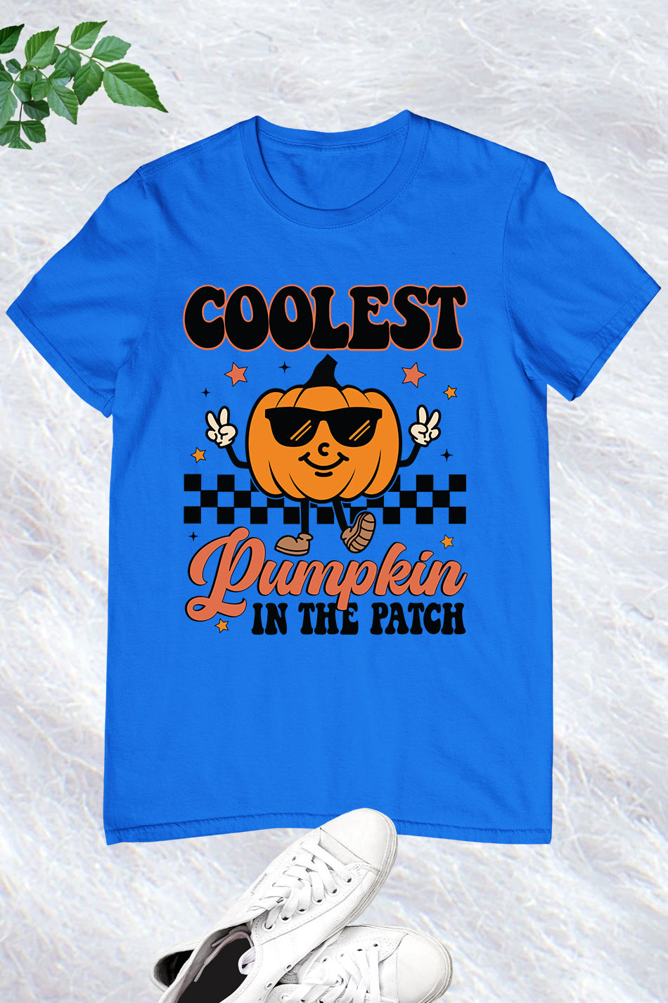 Coolest Pumpkin in The Patch Retro Halloween Boy Shirt