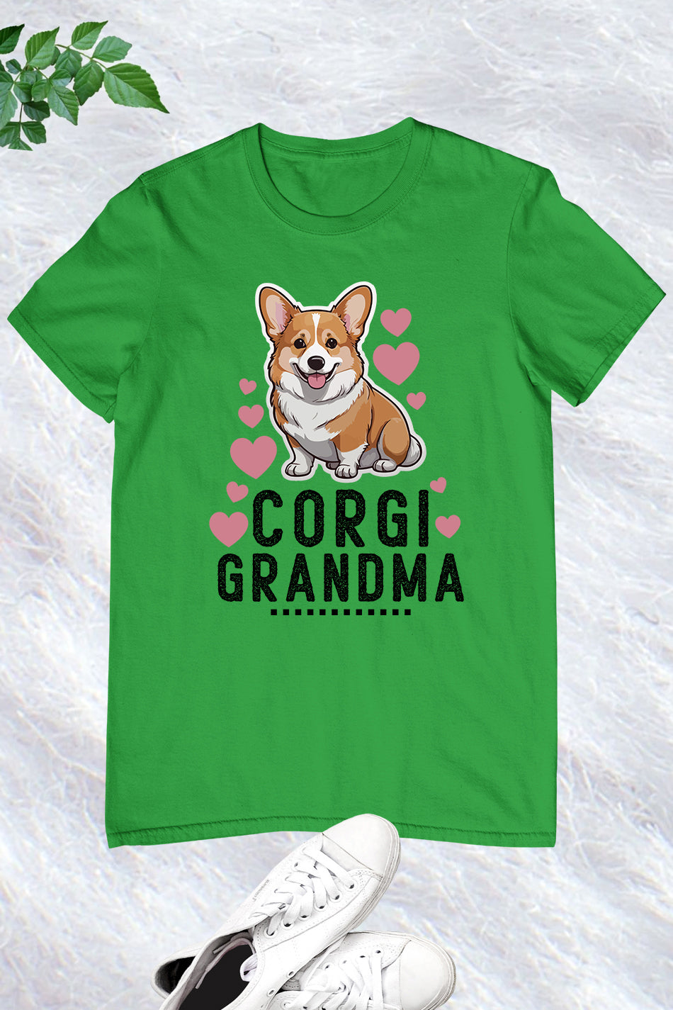 Corgi Grandma Funny Dog Lover Shirt