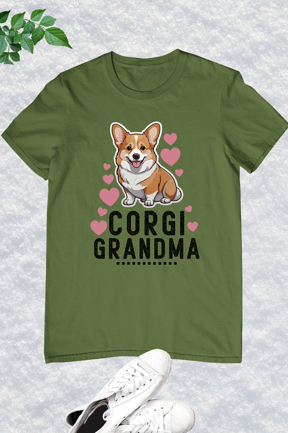 Corgi Grandma Funny Dog Lover Shirt