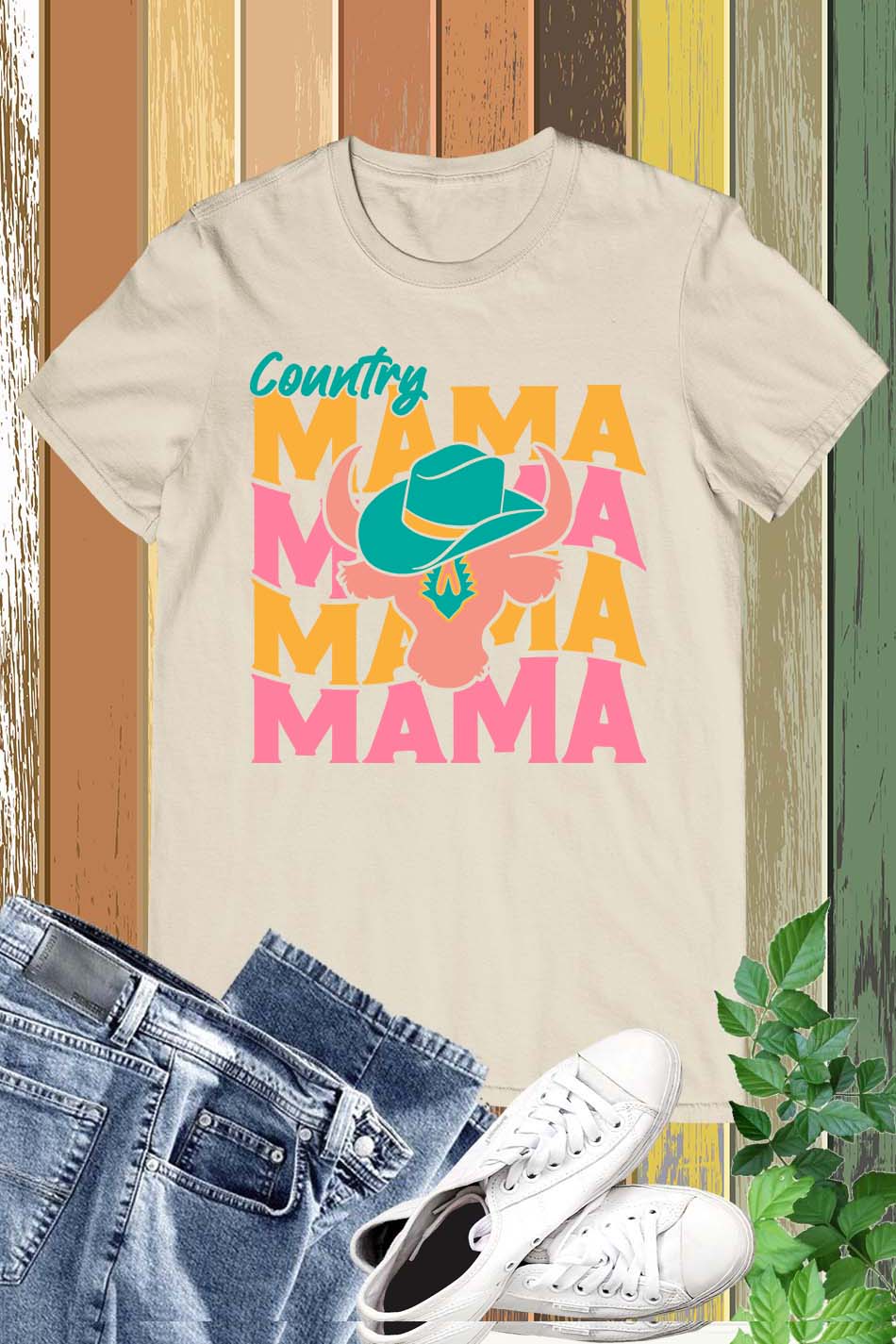 Country Mama Western T Shirt