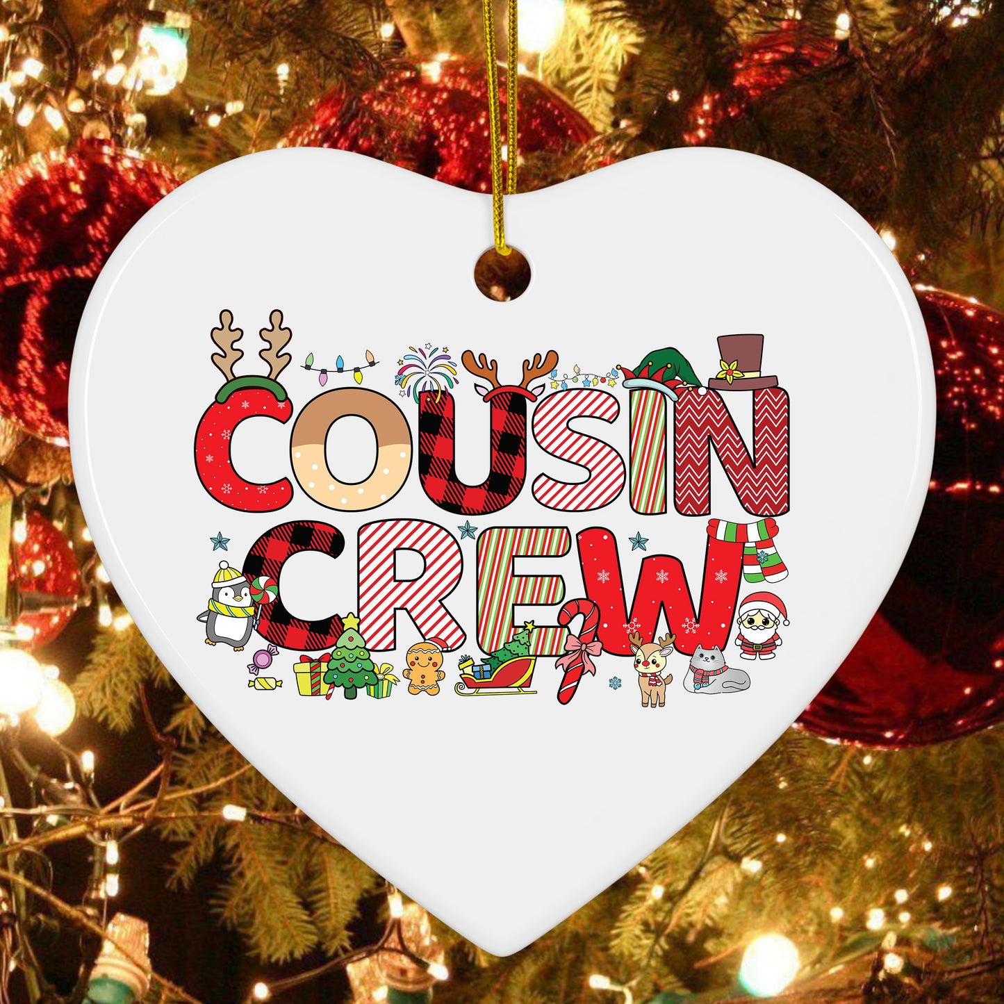 Cousin Crew Christmas Ornaments