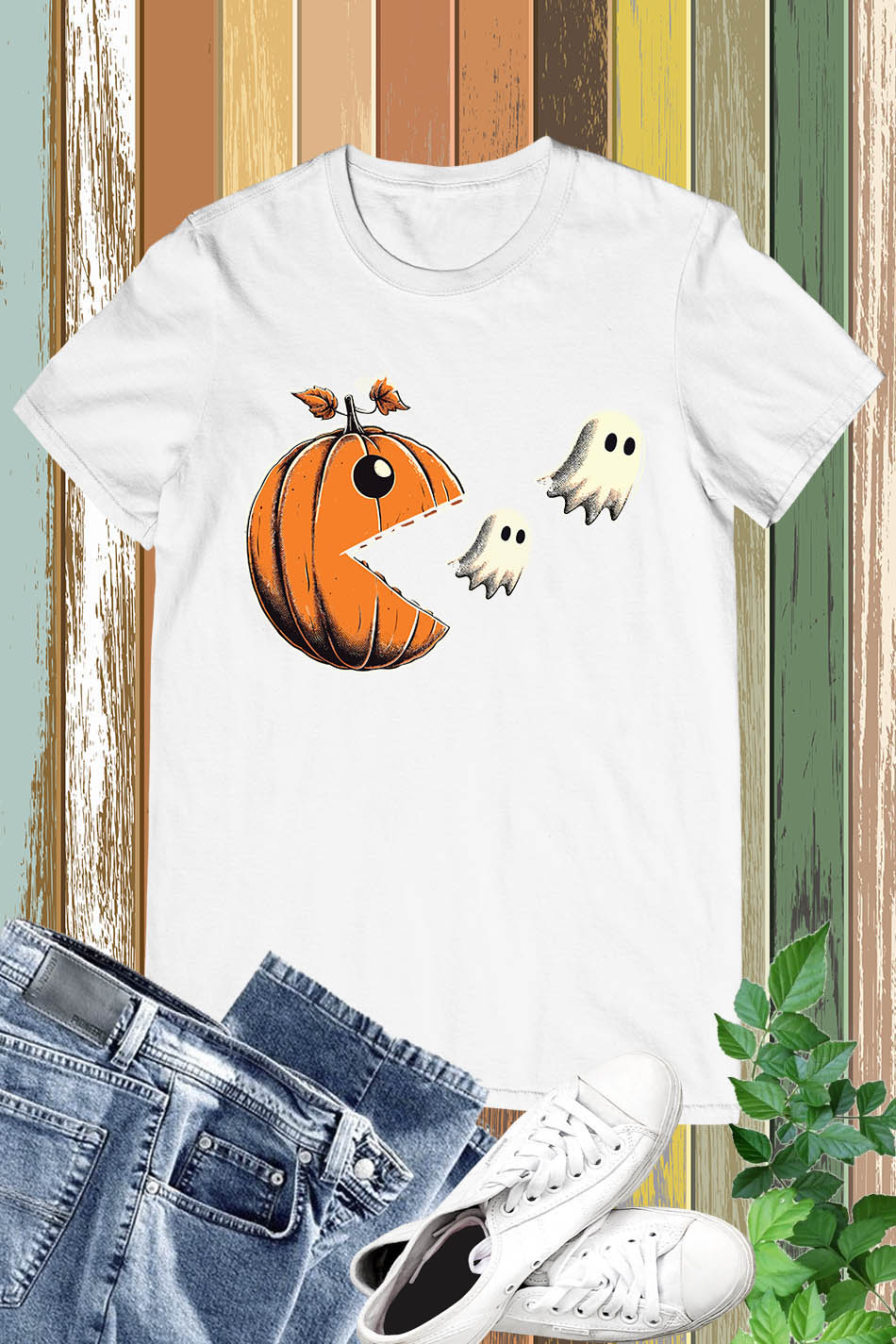 Halloween Pumpkin and Ghost Shirt