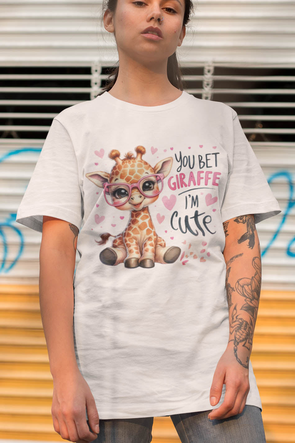 You Bet Giraffe I'm Cute Shirt