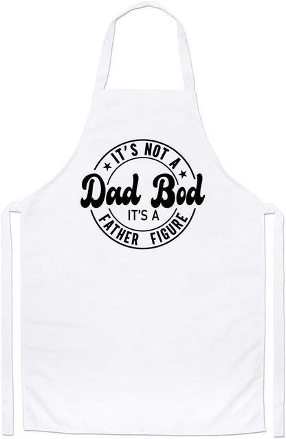 Its Not A Dad Bod Its A Father Figure Beer Custom Fathers Day Apron