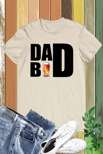 Dad Bod Beer Funny T Shirt