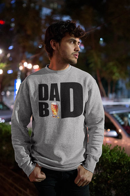 Dad Bod Beer Funny Sweatshirt