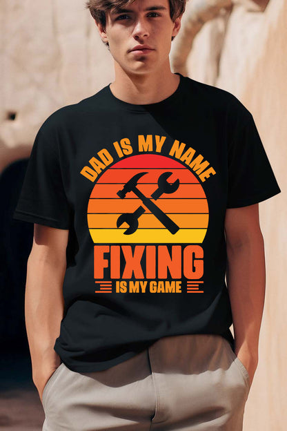 Vintage Car Mechanic Shirt for Dad