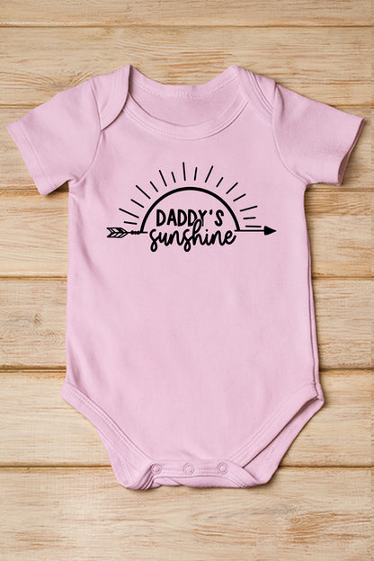 Daddy's Sunshine Baby Bodysuit Onesie