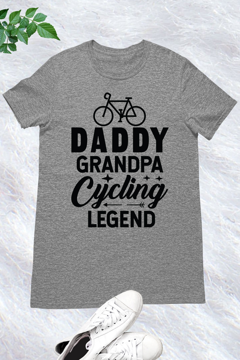 Mens Daddy Grandpa Cycling Legend Shirt