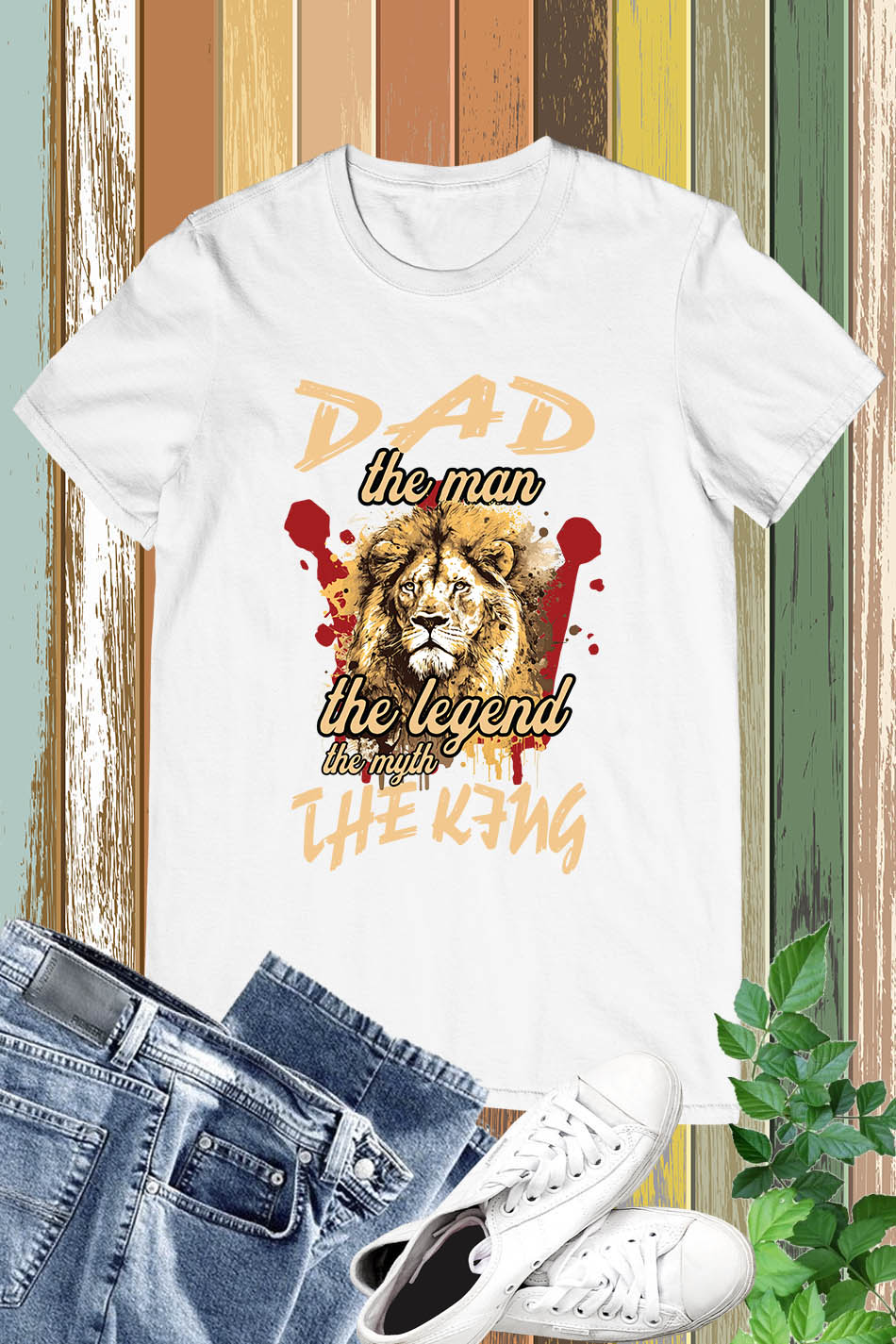 Dad the Man The Myth The Legend The King Shirt