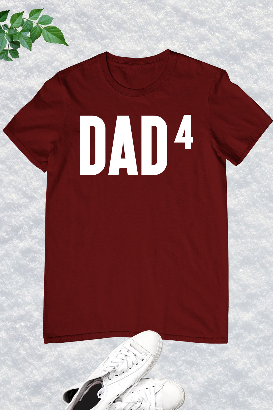 Dad to the Fourth Power T-Shirt