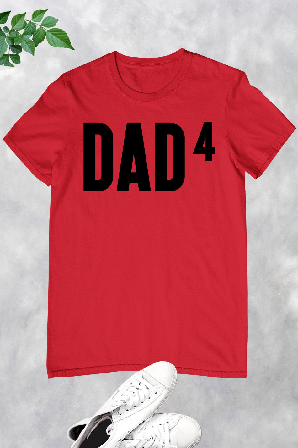 Dad to the Fourth Power T-Shirt