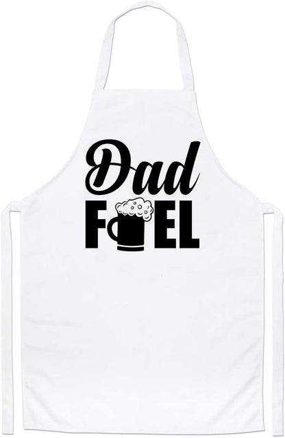 Awesome Dad Fuel Funny Father's Day Beer Custom Drinking Daddy Apron