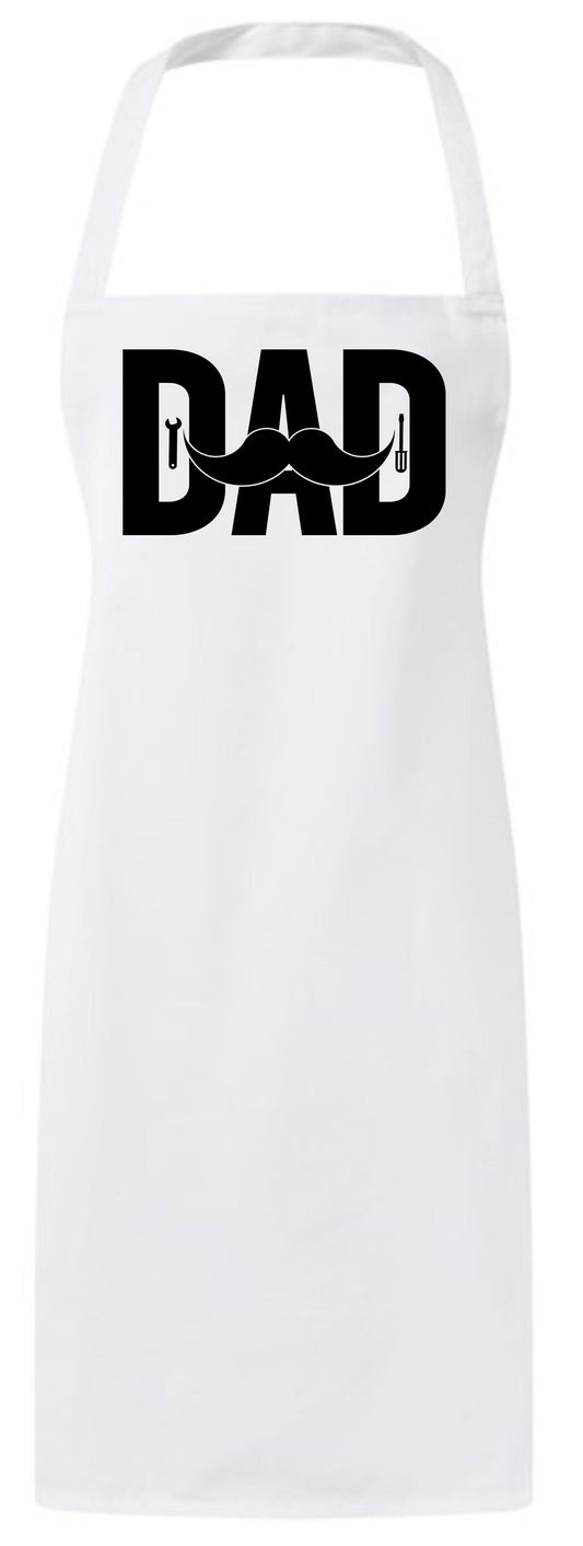 Cute Dad Tool Comfort Colors Funny Father's Day Custom Daddy Apron