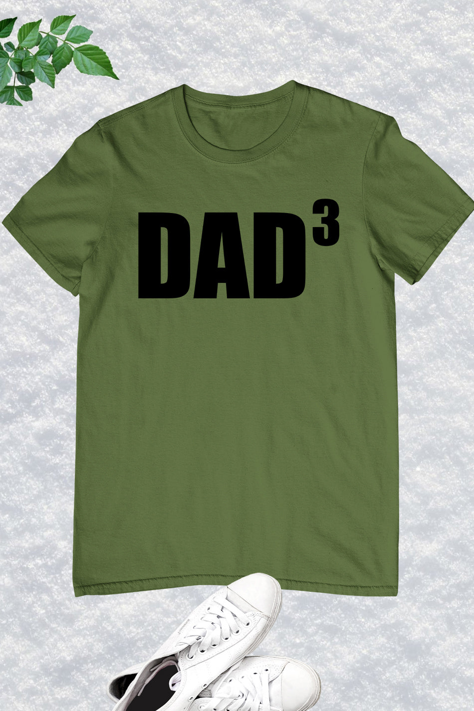 Dad To The Third Dad humor Shirts