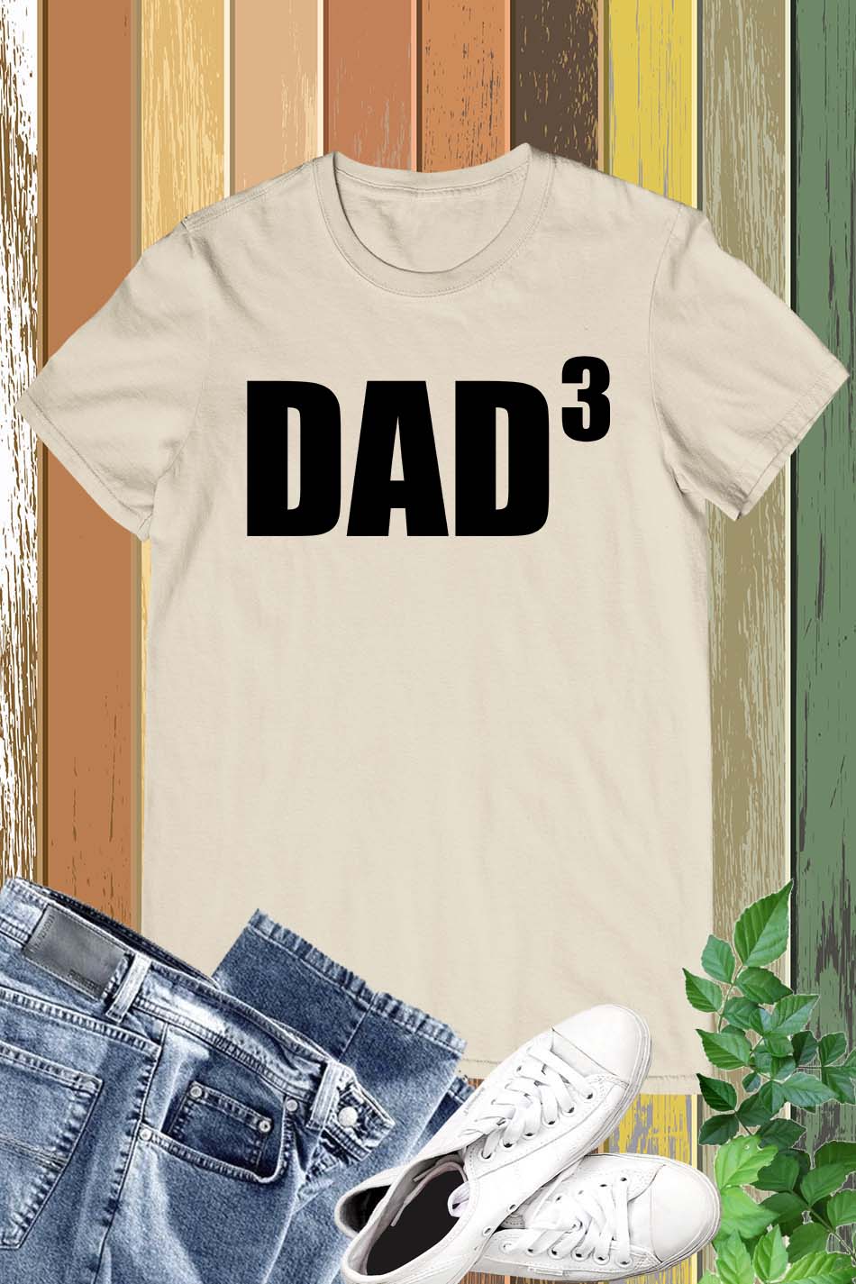 Dad To The Third Dad humor Shirts