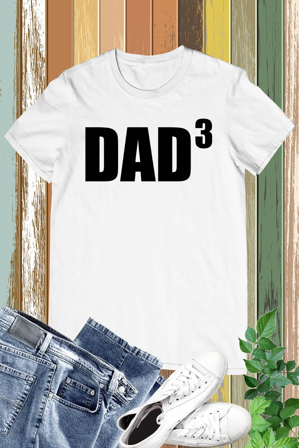 Dad To The Third Dad humor Shirts