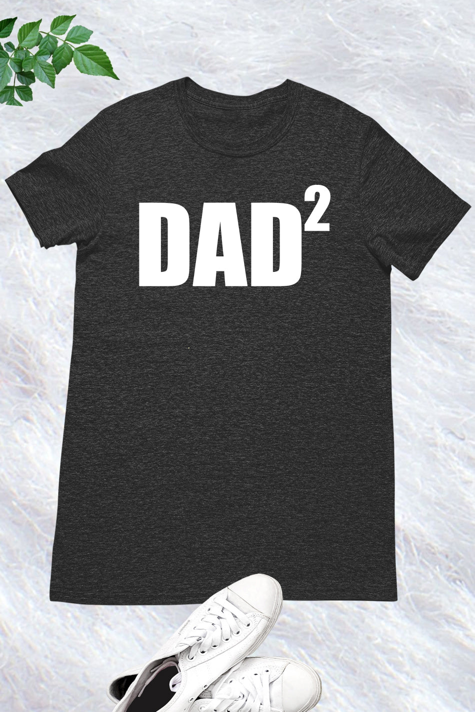 Mens Dad to be of 2 kids Funny Tee Shirts