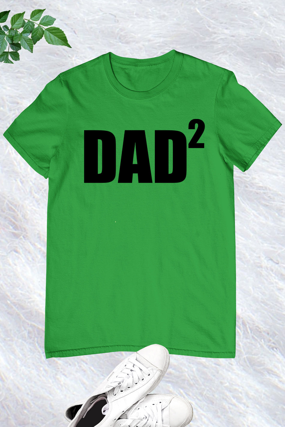 Mens Dad to be of 2 kids Funny Tee Shirts