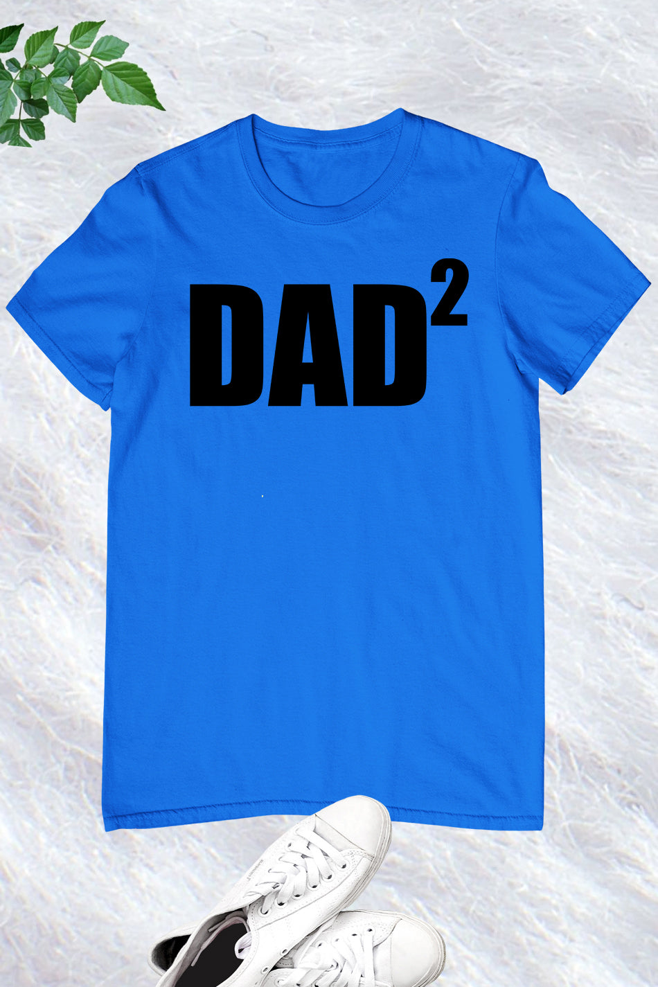 Mens Dad to be of 2 kids Funny Tee Shirts