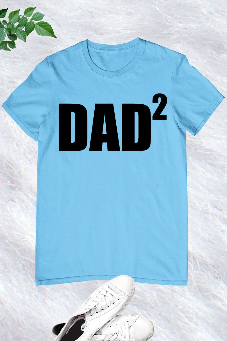 Mens Dad to be of 2 kids Funny Tee Shirts