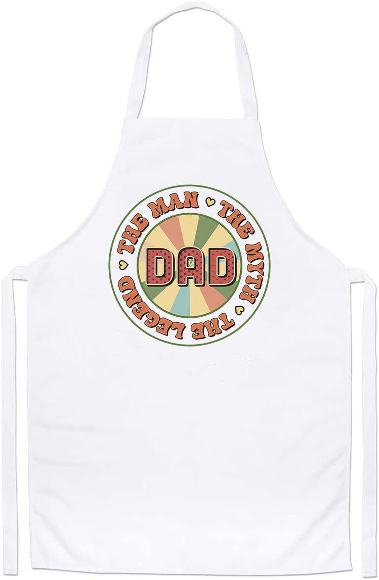 The Man The Myth The Legend Funny Custom Papa Father Day Dad Apron