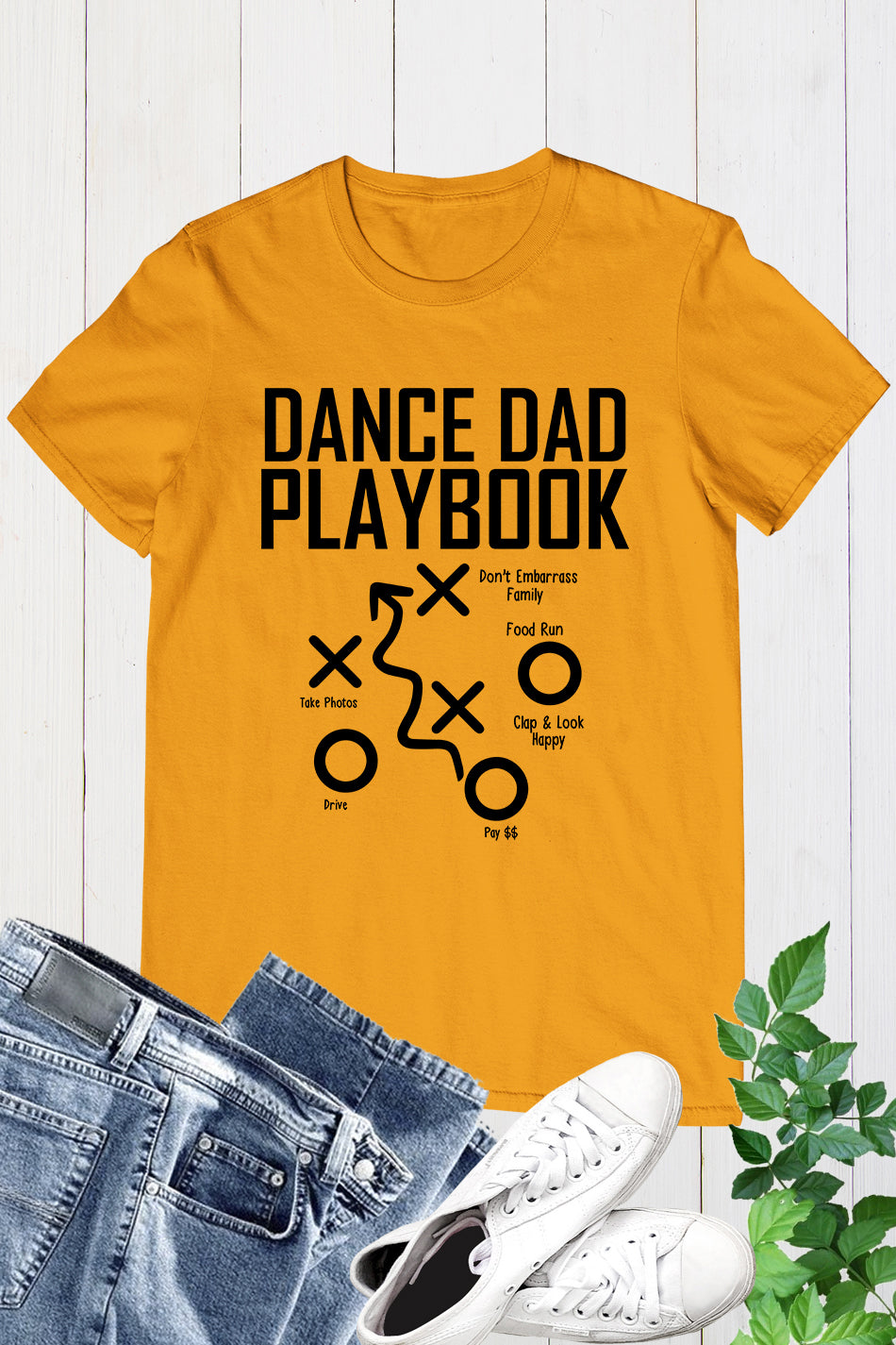 Dance Dad Playbook T Shirts