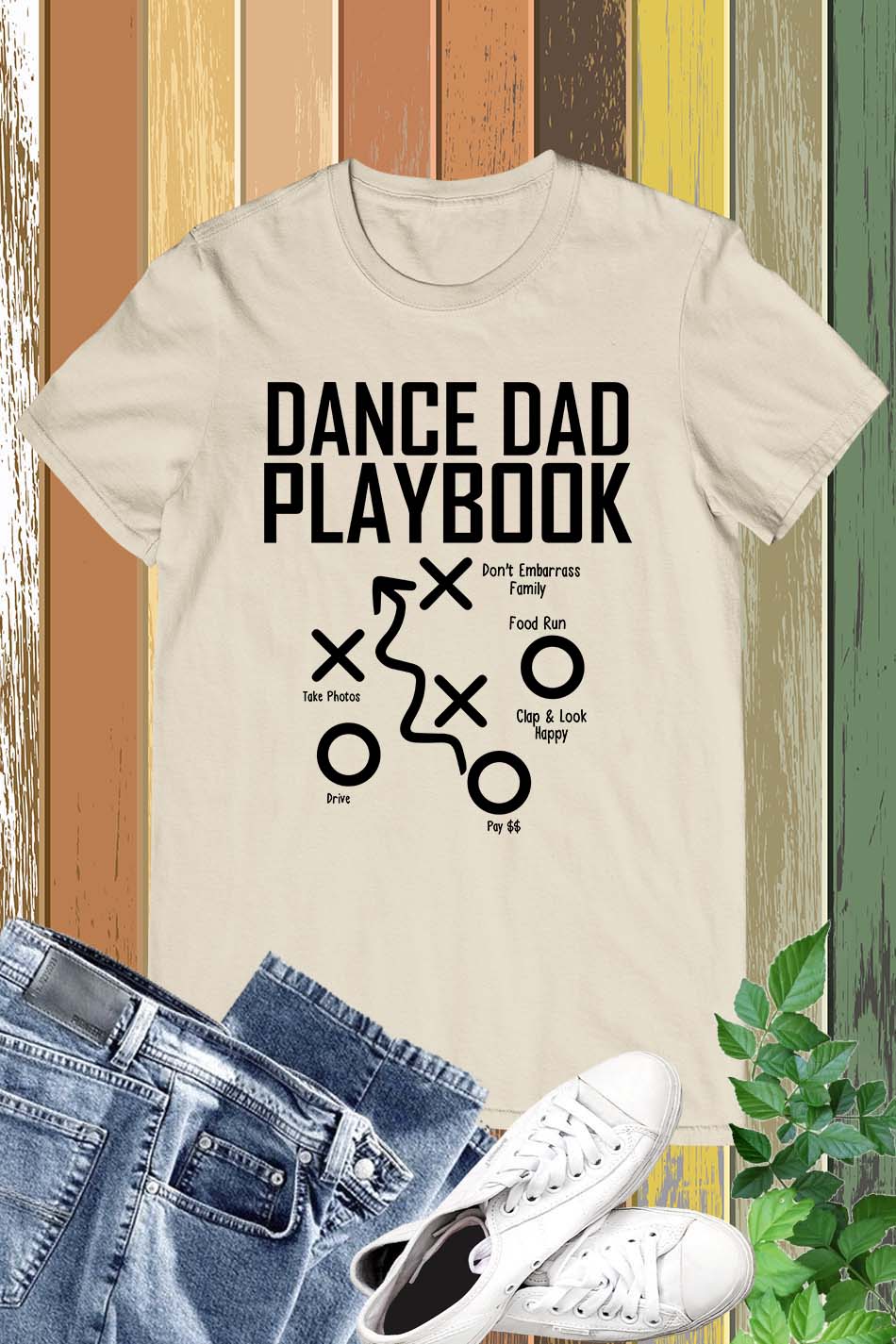 Dance Dad Playbook T Shirts