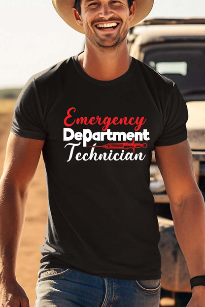 Emergency Department Technician Doctor T Shirt