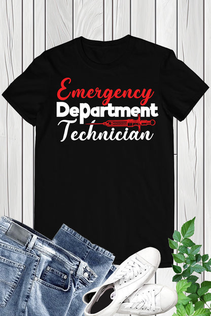 Emergency Department Technician Doctor T Shirt