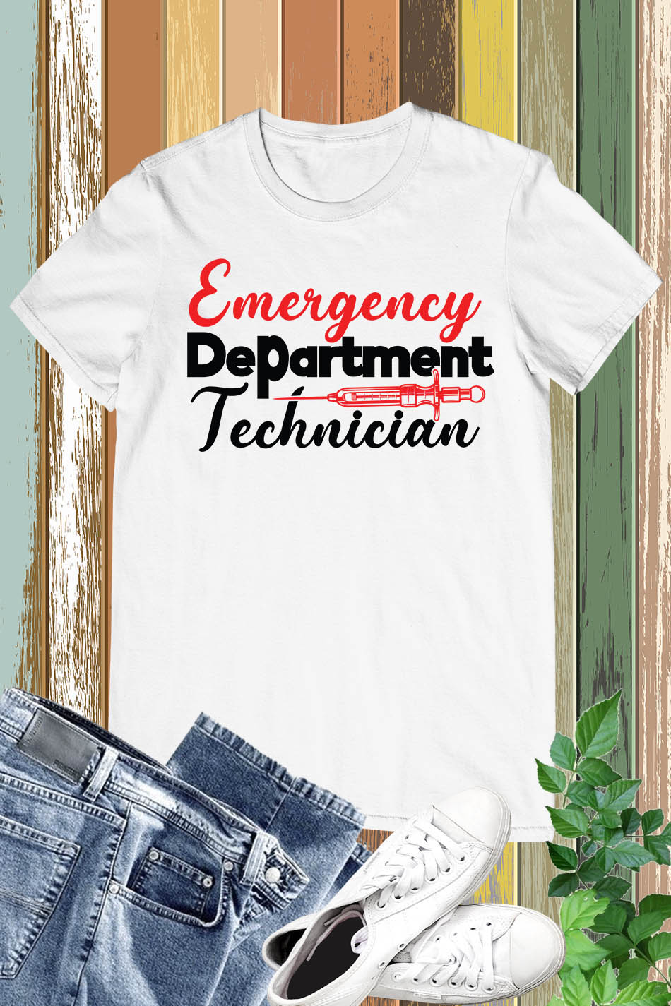 Emergency Department Technician Doctor T Shirt