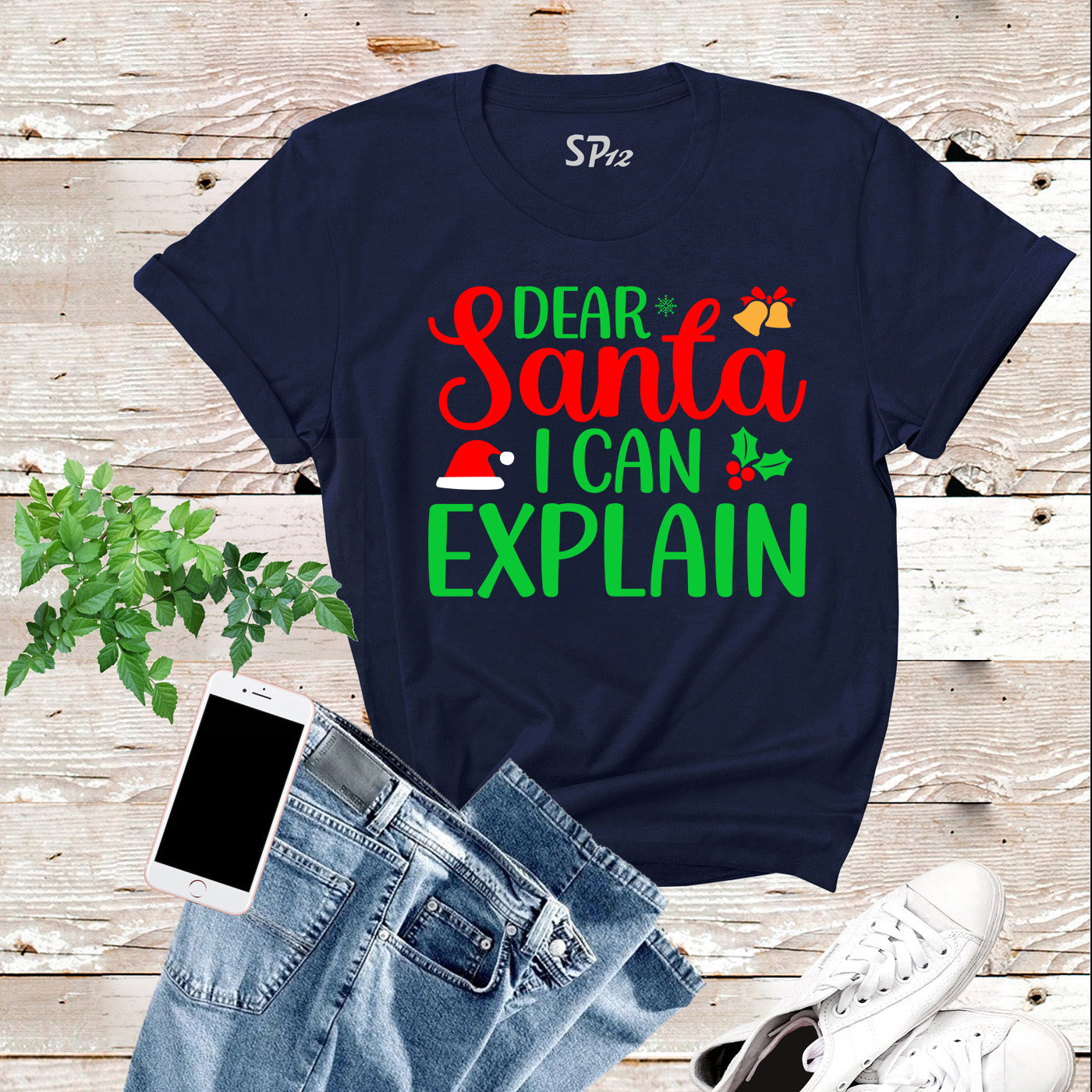 Dear Santa I can Explain Christmas T Shirt