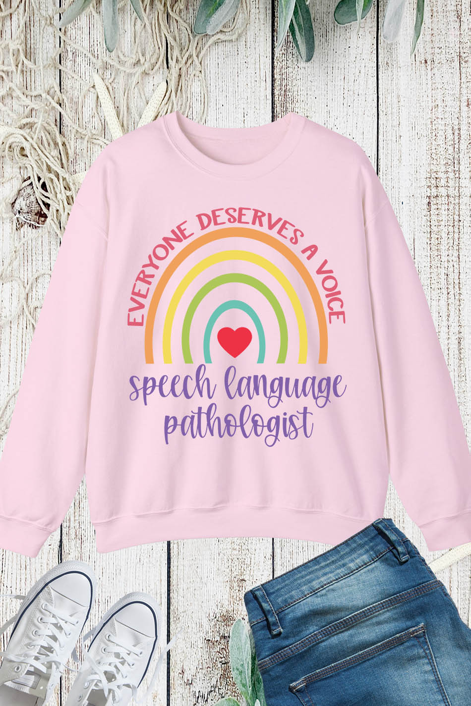 Everyone Deserves a Voice Speech Therapist Sweatshirt