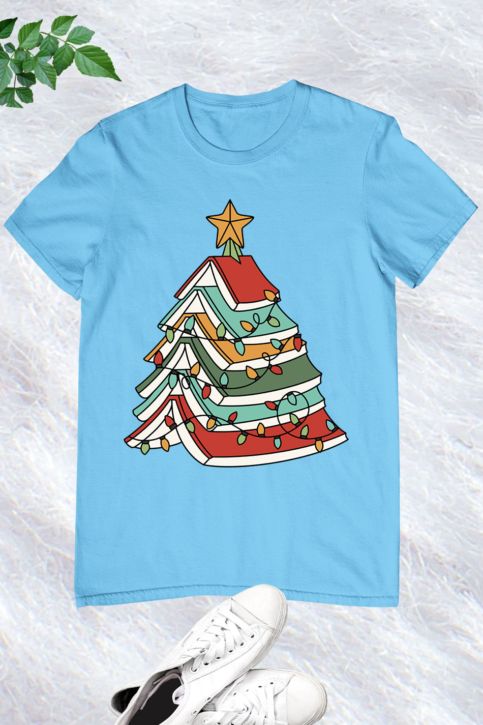 Christmas Book Tree Shirt