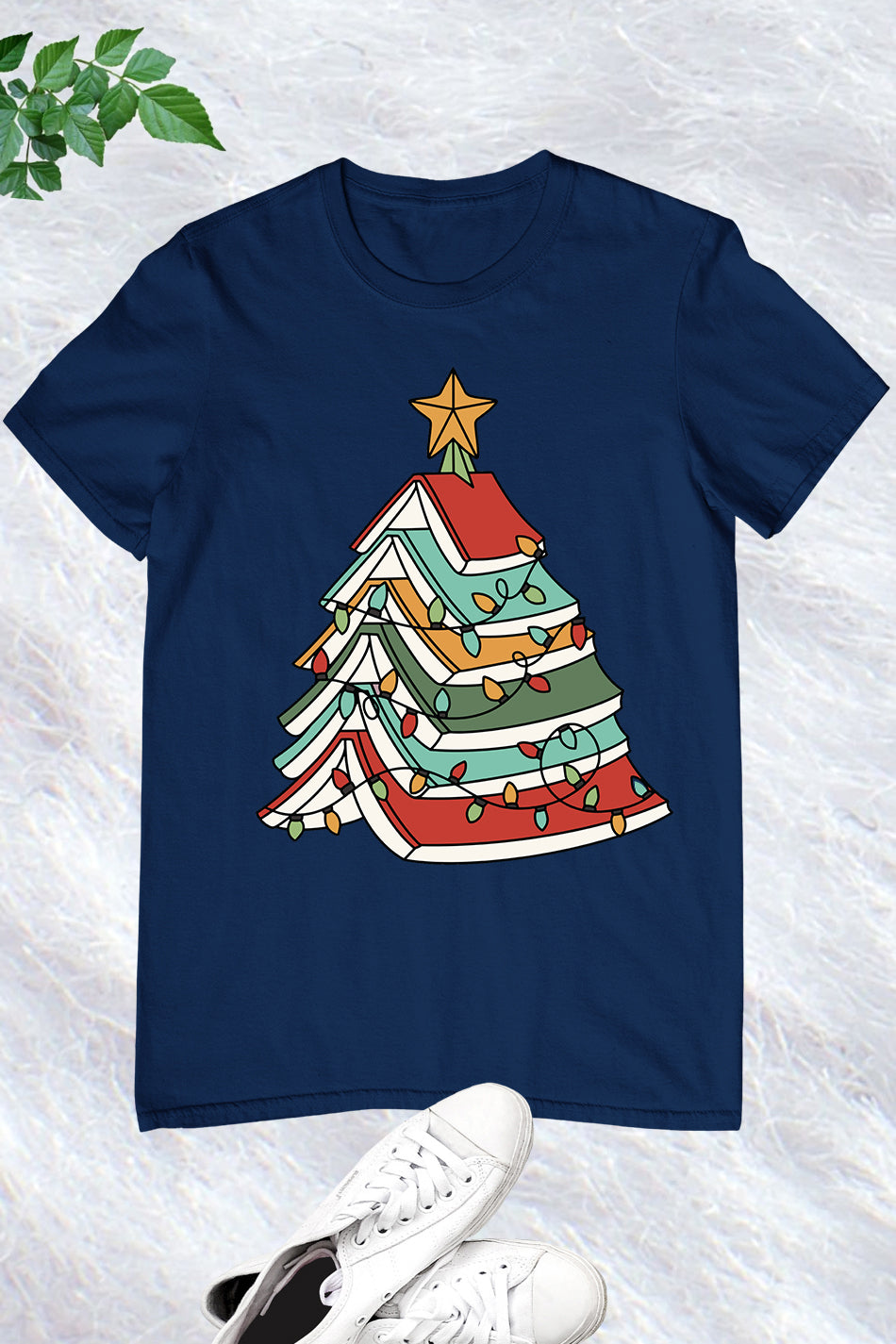 Christmas Book Tree Shirt