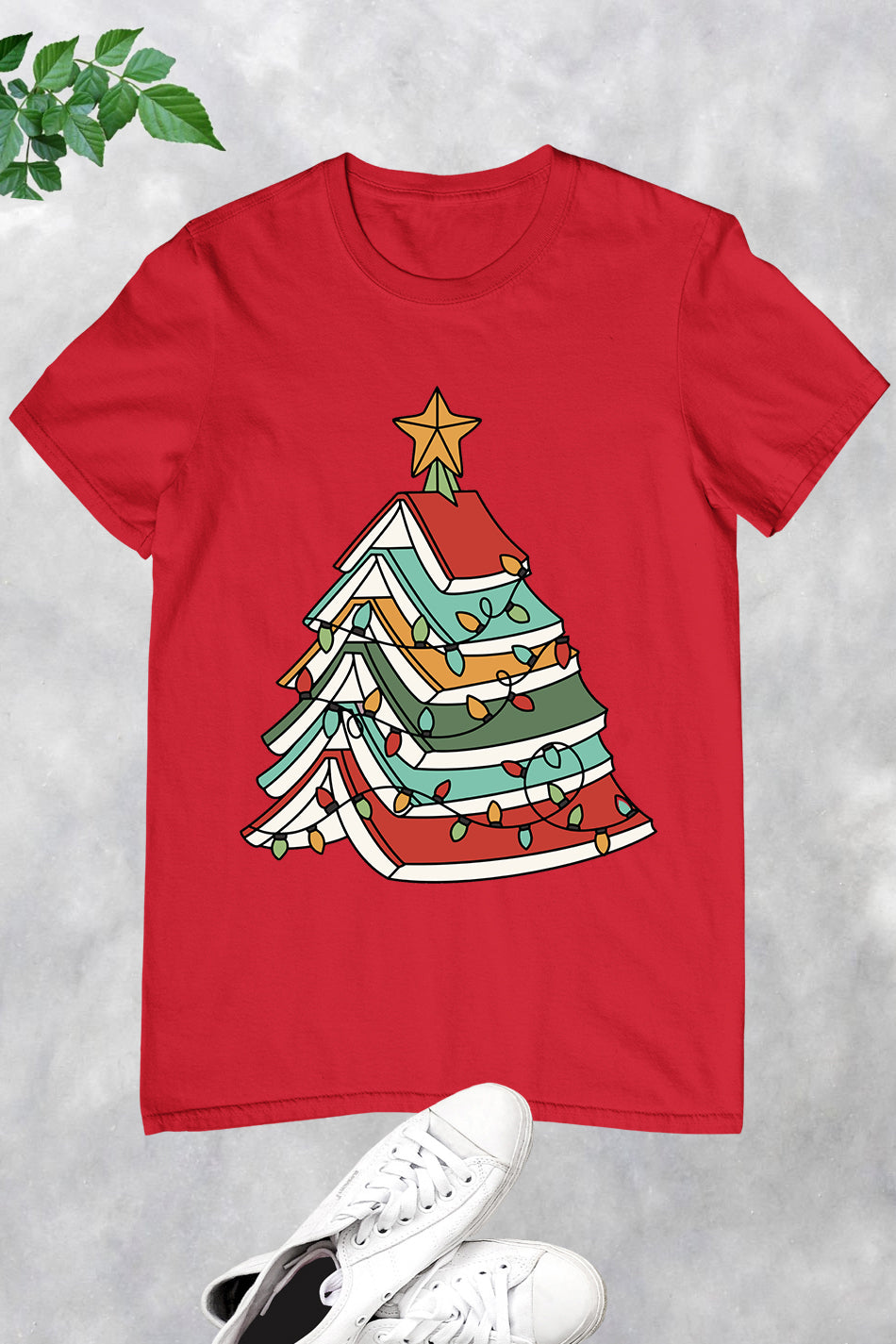 Christmas Book Tree Shirt