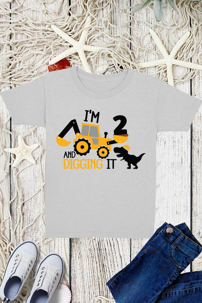 I'm 2 and Digging It Shirts