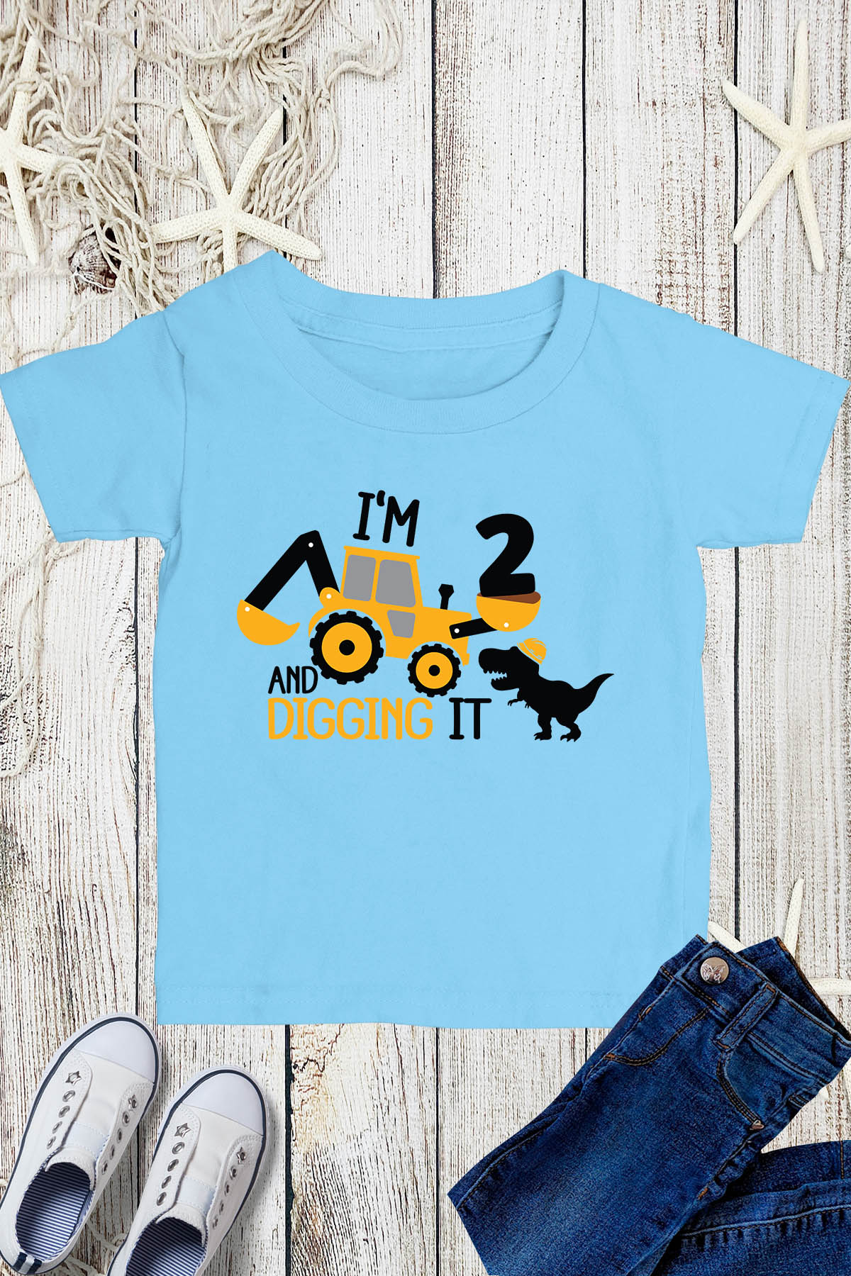 I'm 2 and Digging It Shirts