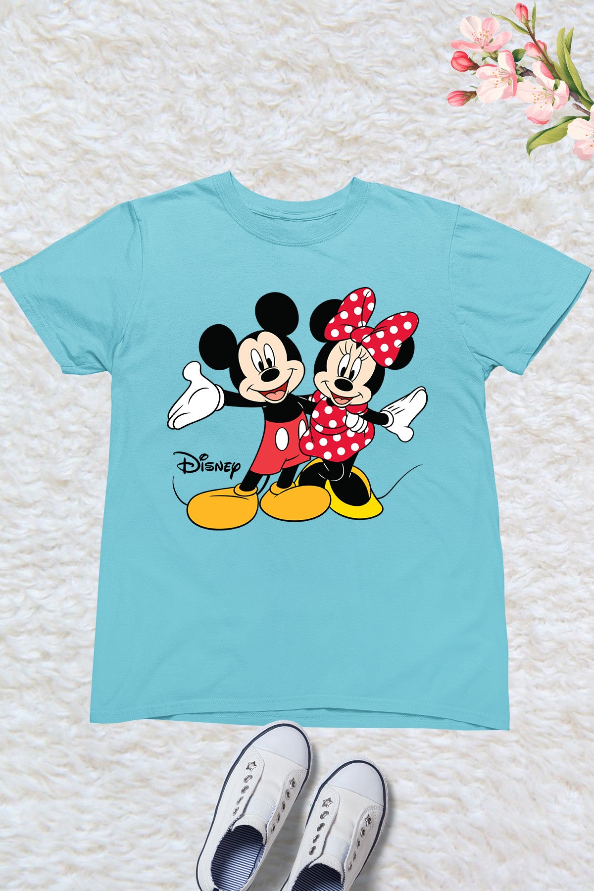 Minnie Mouse And Mickey Mouse T Shirt