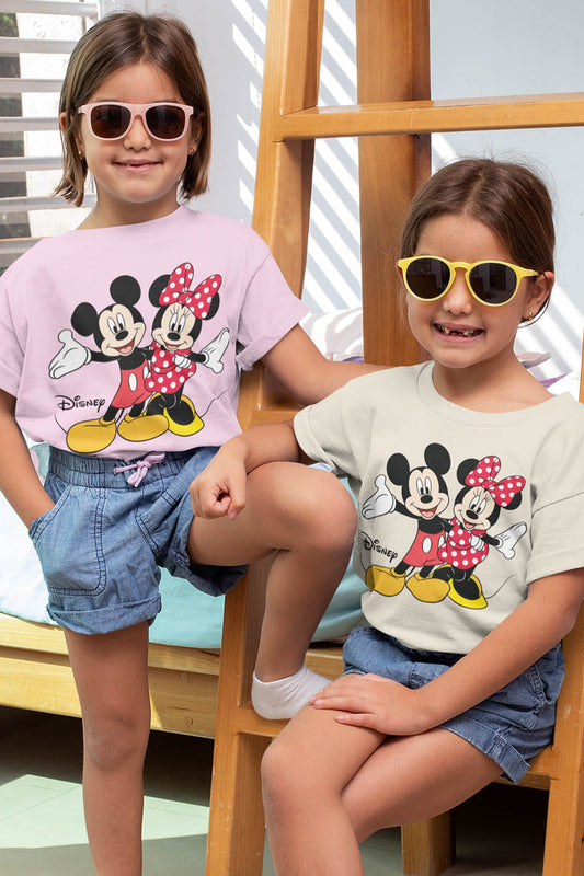 Minnie Mouse And Mickey Mouse T Shirt