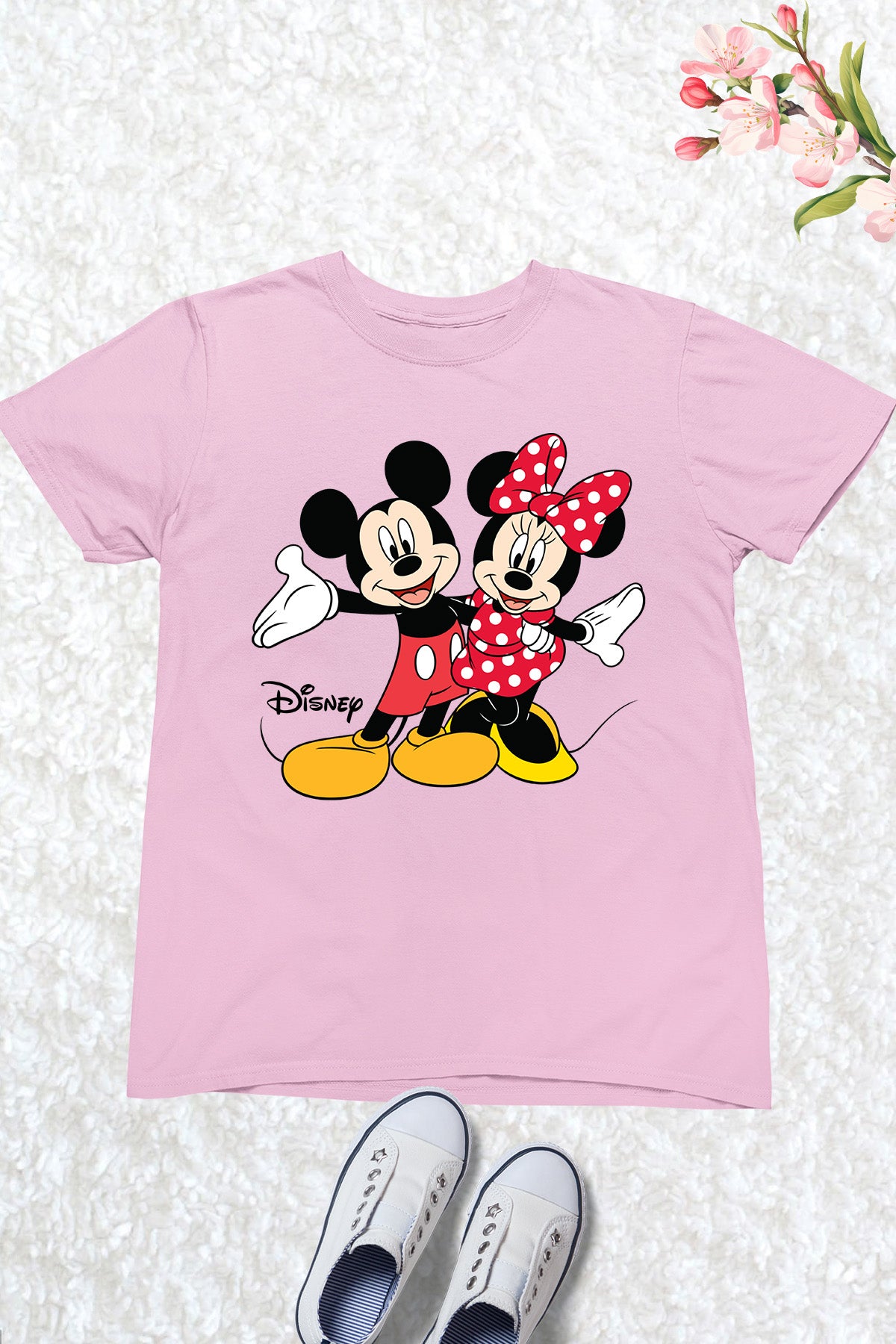 Minnie Mouse And Mickey Mouse T Shirt