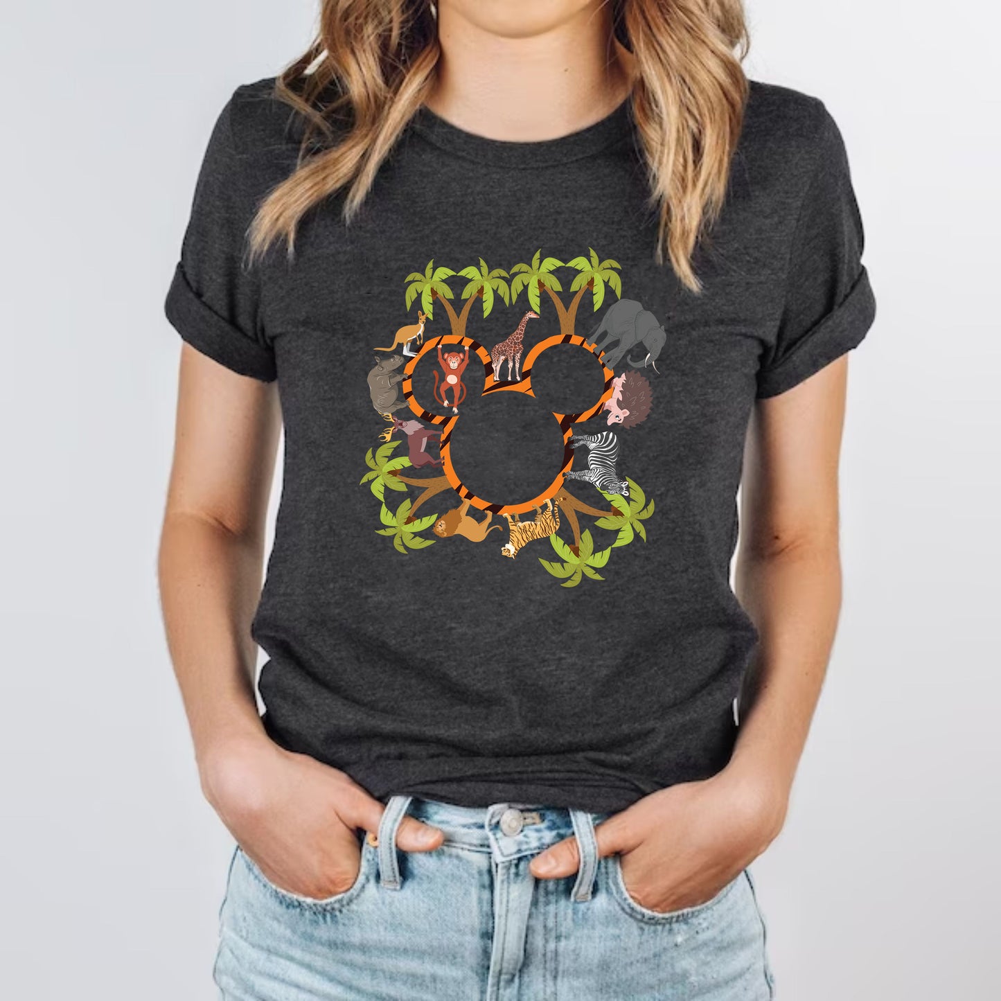 Disney Animal Kingdom Safari Mode Custom Retro Disney Wild T-Shirts